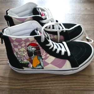 VANS X THE NIGHTMARE BEFORE CHRISTMAS SALLY Kids 13.5 SHOES